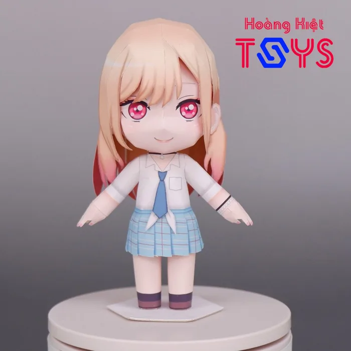 Mô hình giấy anime girl Kitagawa Marin Chibi [Sono Bisque Doll wa Koi wo  Suru My Dress-Up Darling]