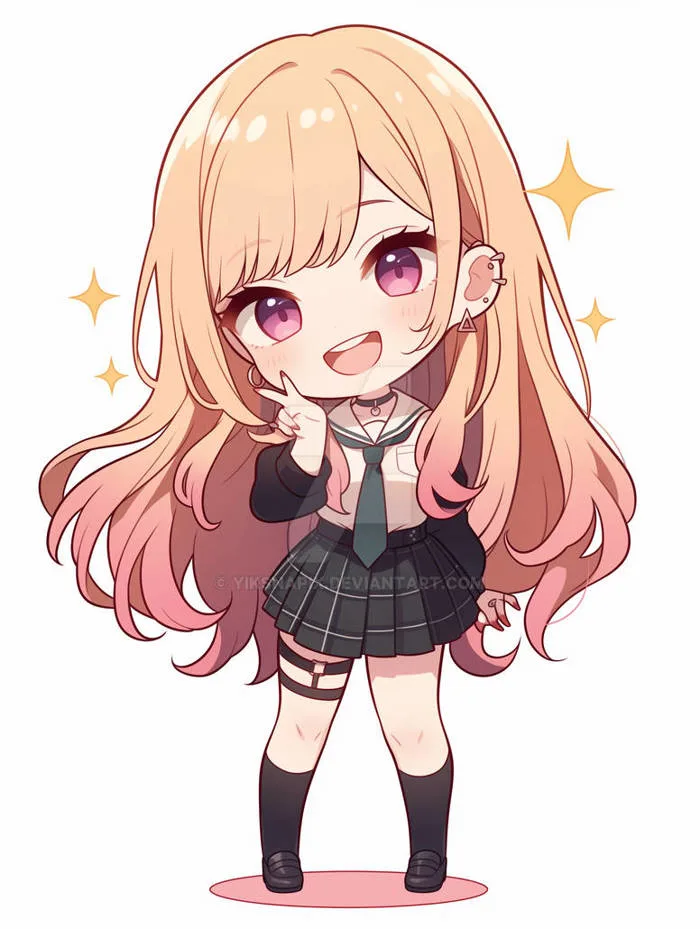 Chibi Marin Kitagawa by yiksnapix on DeviantArt