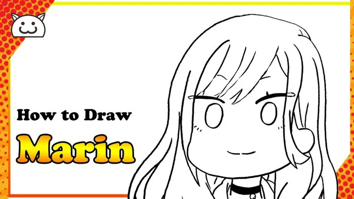 How to Draw Marin Kitagawa Chibi