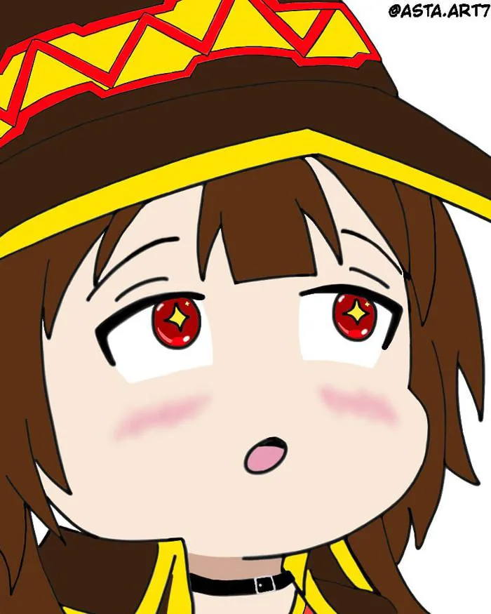 Chibi megumin Asta - Illustrations ART street