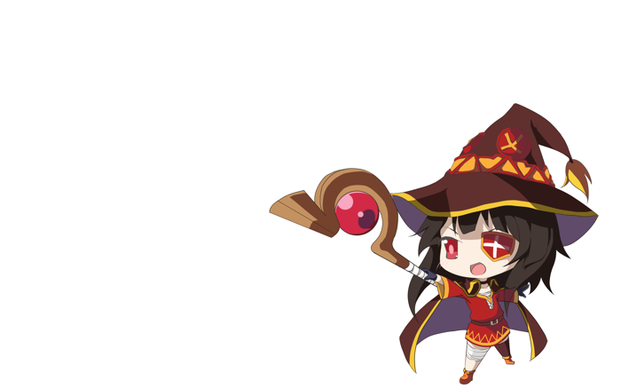 KonoSuba Megumin HD Art Wallpaper | 2560x1600 | Wallpaper Abyss