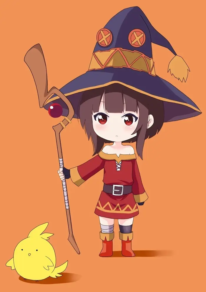 Khám phá kho ảnh Megumin chibi độc đáo cho mọi fan anime
