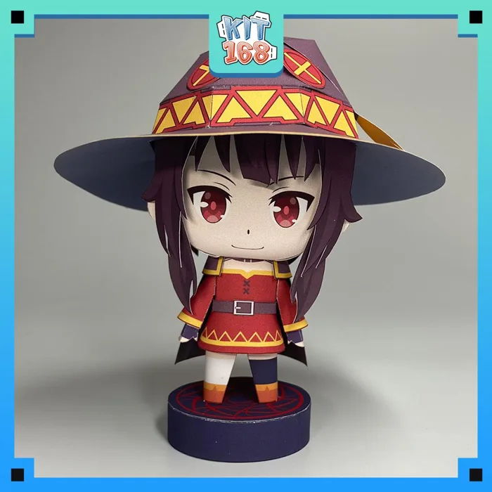 Mô hình giấy Anime Chibi Megumin - Kono Subarashii Sekai ni Shukufuku wo +  kit hộp trang trí | Shopee Việt Nam