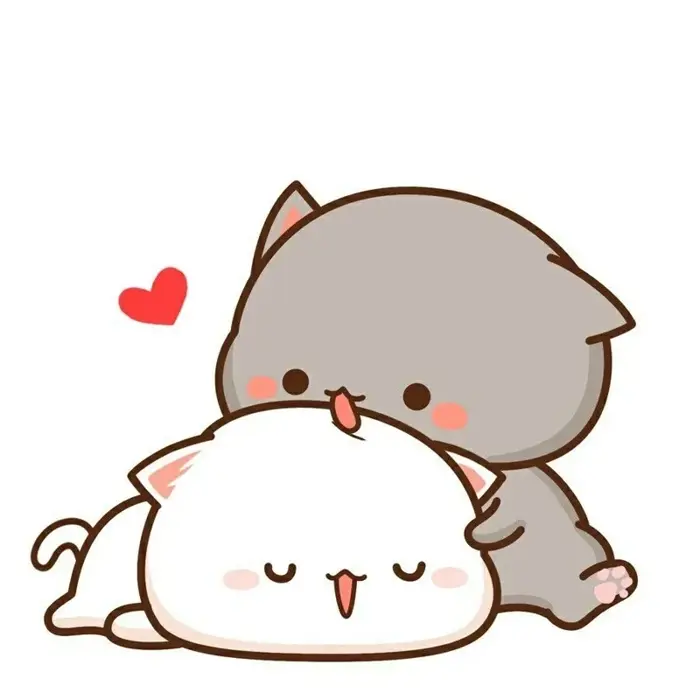 Đắm chìm trong thế giới ảnh mèo cute chibi đẹp như tranh vẽ