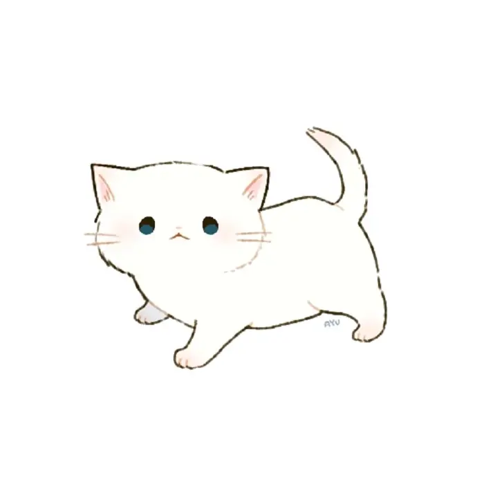 Bộ ảnh mèo cute chibi cực dễ thương khiến ai cũng yêu