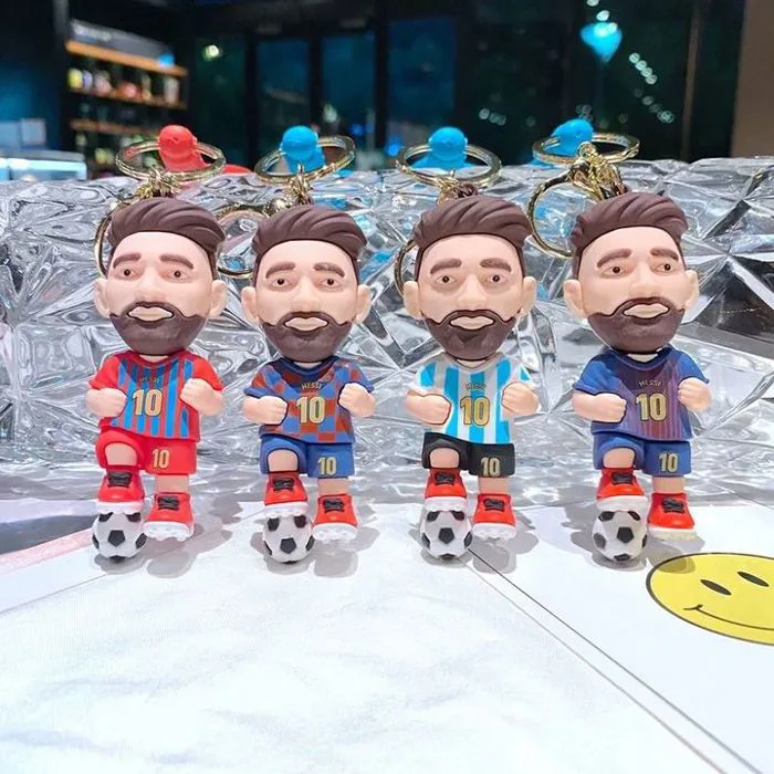 Móc khóa cầu thủ bóng đá Lionel Messi phong cách chibi chính hãng giá rẻ