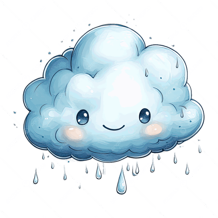 Hình ảnh Hình Minh Họa Hoạt Hình đám Mây Mưa Vui Vẻ Dễ Thương PNG , Clipart  đám Mây, Clipart Mưa, Clipart Hạnh Phúc PNG trong suốt và Vector để tải  xuống