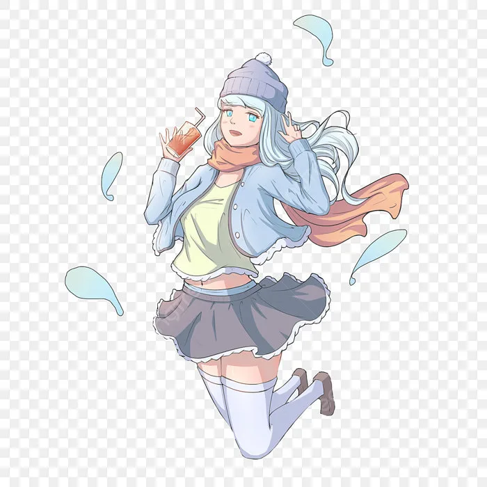 Anime Chibi Mùa đông Hình ảnh PNG | Vector Và Các Tập Tin PSD | Tải Về Miễn  Phí Trên Pngtree