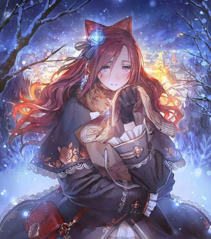 Ảnh Anime Mùa Đông Đẹp Nhất [51+ Hình Nền Anime Nữ Cute]