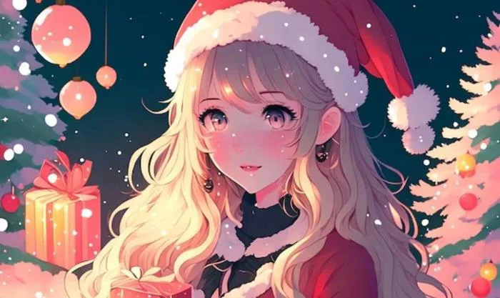 10.000+ ảnh anime Giáng sinh chibi cute, đẹp 2026