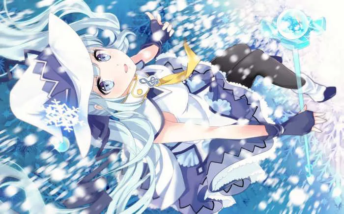 Ảnh Anime Mùa Đông Đẹp Nhất [51+ Hình Nền Anime Nữ Cute]