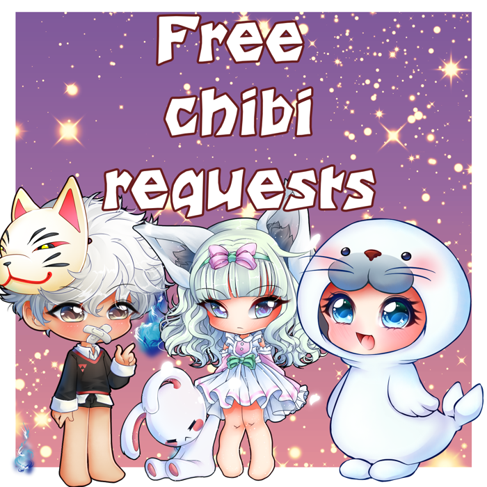 Vẽ chibi miễn phí cho mùa hè 2024 nè ~ ! Mọi người bình luận ảnh nhân vật  của mình vào đây, biết đâu mình sẽ vẽ cho đó! Xem thêm thông