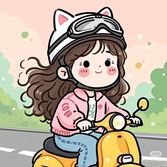 Cưng xỉu với hình ảnh cô gái chibi cute phong cách anime