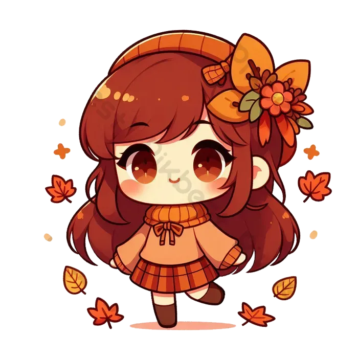 Tải miễn phí Dễ Thương Chibi Mùa Thu Clipart Cô Gái Dễ Thương Công cụ đồ  họa | PNG chuyên nghiệp - Pikbest