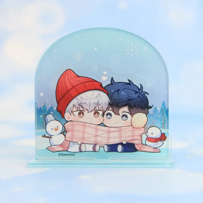 Mô hình standee Mùa xuân hoa nở chibi Cherry Blossoms After Winter 'Warm  Winter' Manhwa BL HaeBom x HaeBom Boyloves