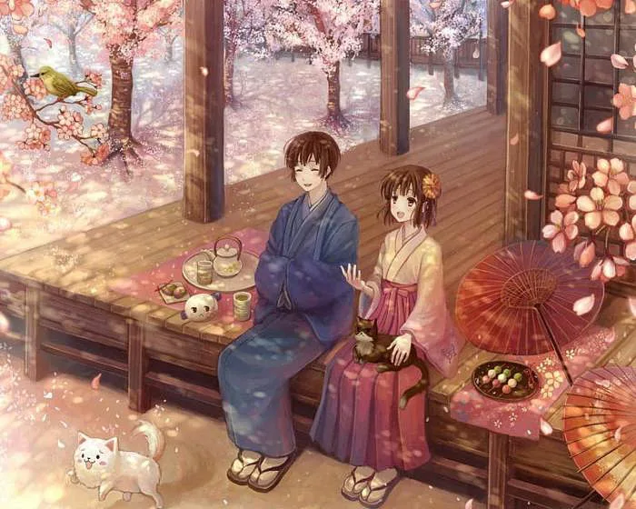 Ảnh Anime Mùa Xuân Đẹp Nhất [119+ Hình Nền Anime Cute]