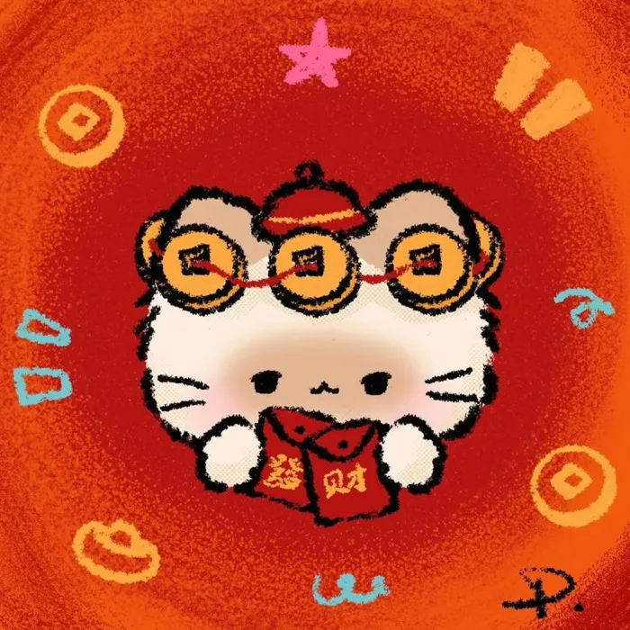 Tải ngay 120+ ảnh chibi Tết cute xinh xắn đón năm mới cực chill