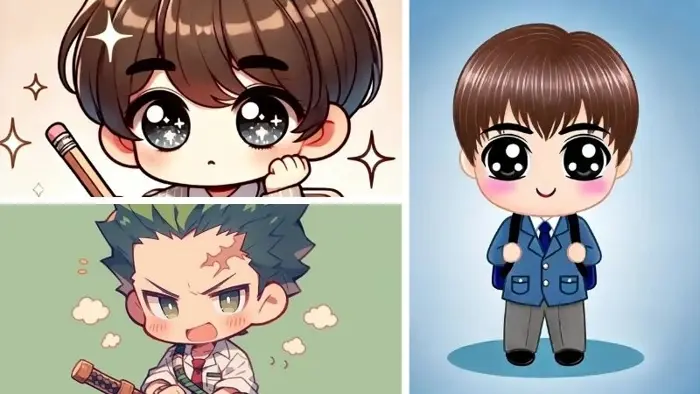 Bộ sưu tập hình ảnh chibi nam cute đẹp lung linh nhất