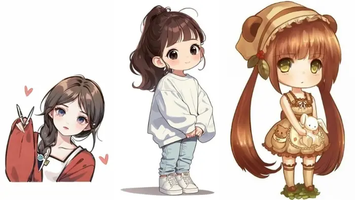 Tổng hợp những hình ảnh chibi nữ cute đáng yêu nhất