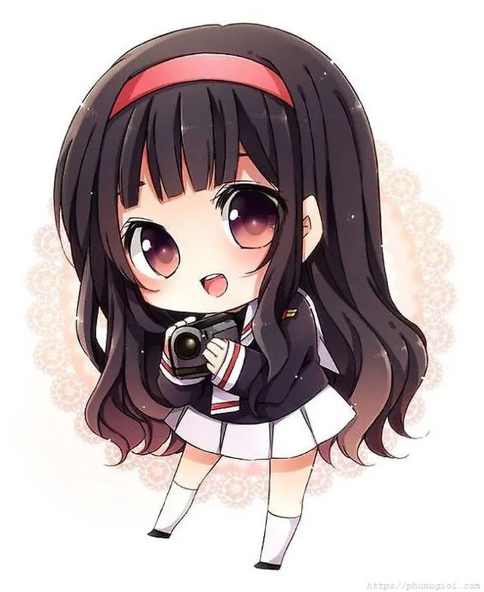 mọi người ơi cho mình hình nữ chibi ngầu với