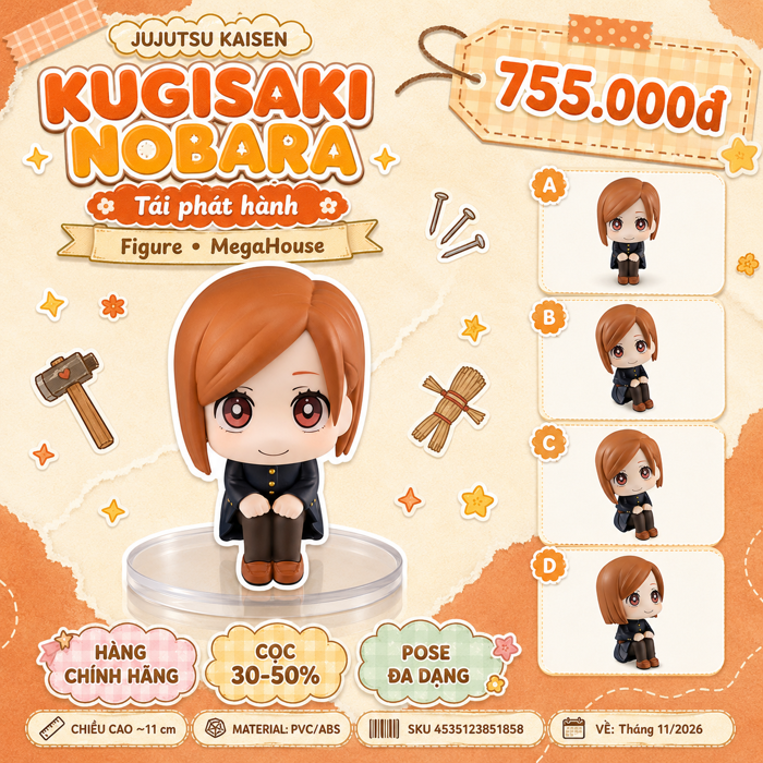Mô hình Lookup Kugisaki Nobara bản tái phát hành
