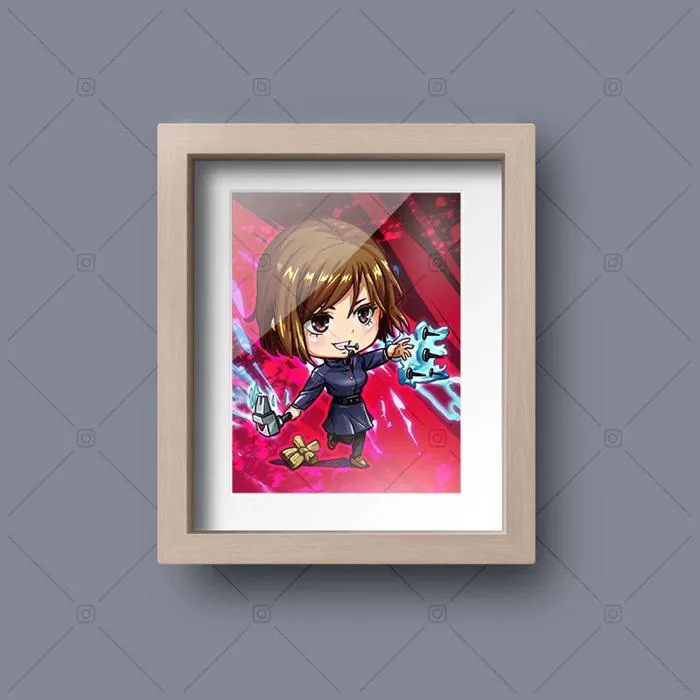 Nobara Kugisaki Chibi Mini Print – YanimatorART