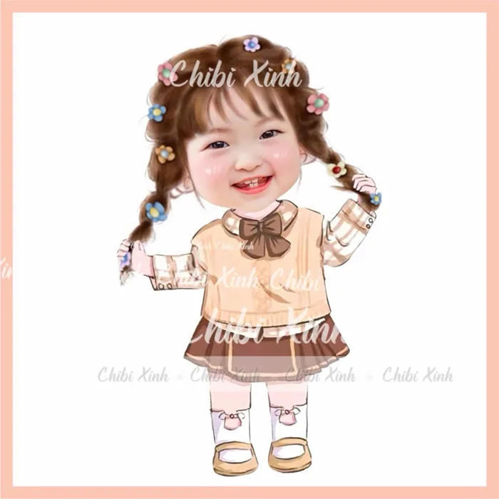 Chibi sinh nhật bé gái | Shopee Việt Nam