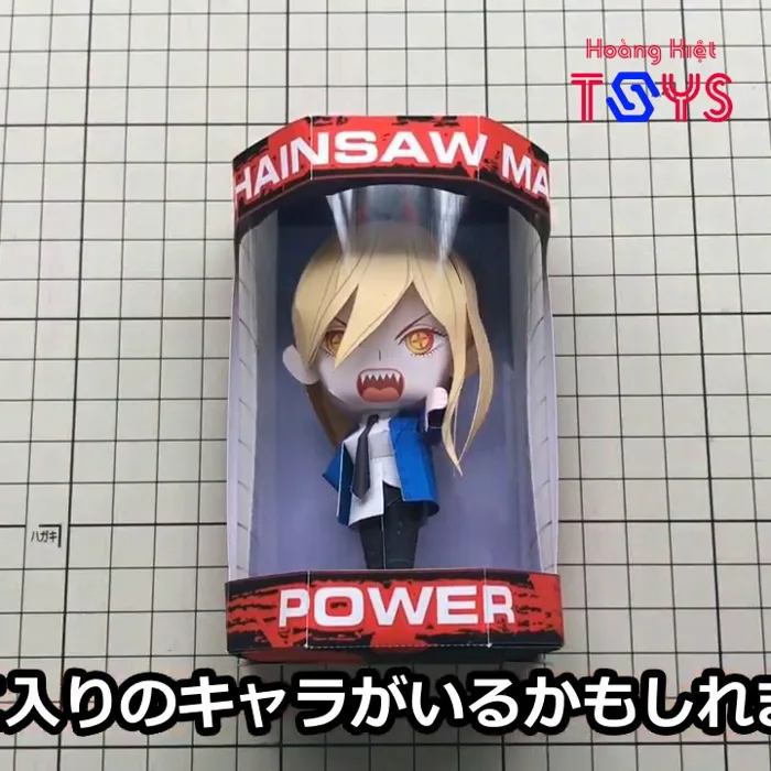 Mô hình giấy anime Chibi Power [Chainsaw Man/Thợ Săn Quỷ Cưa]