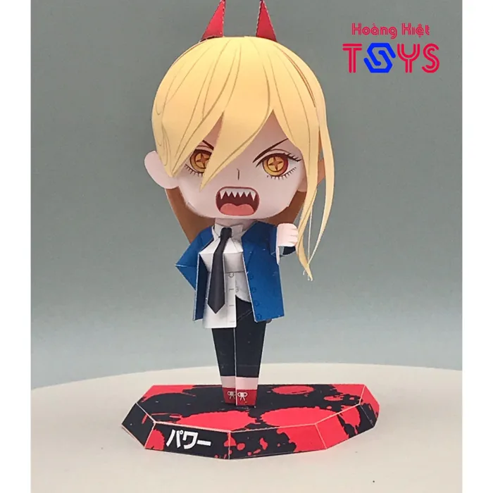 Mô hình giấy anime Chibi Power [Chainsaw Man/Thợ Săn Quỷ Cưa]