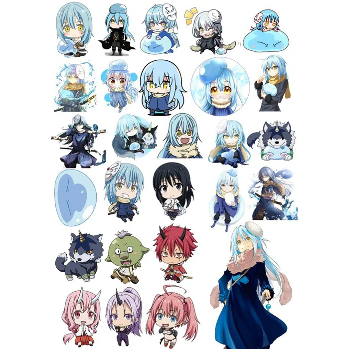 sticker hình dán Tensei Shitara Slime Datta Ken - Rimuru Tempest