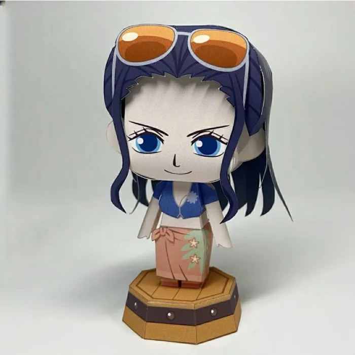 Mô hình giấy anime [One Piece] chibi Nico Robin