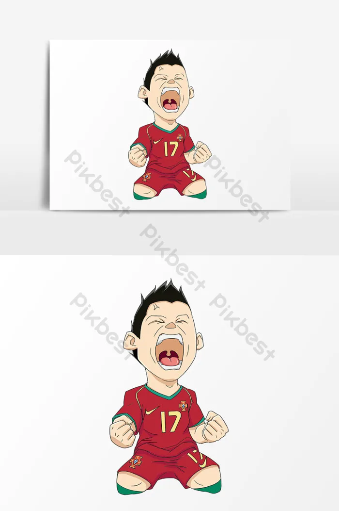 Tải miễn phí Phim Hoạt Hình Vẽ Tay Ronaldo Hò Hét Chủ đề World Cup Công cụ đồ họa | PSD chuyên nghiệp - Pikbest