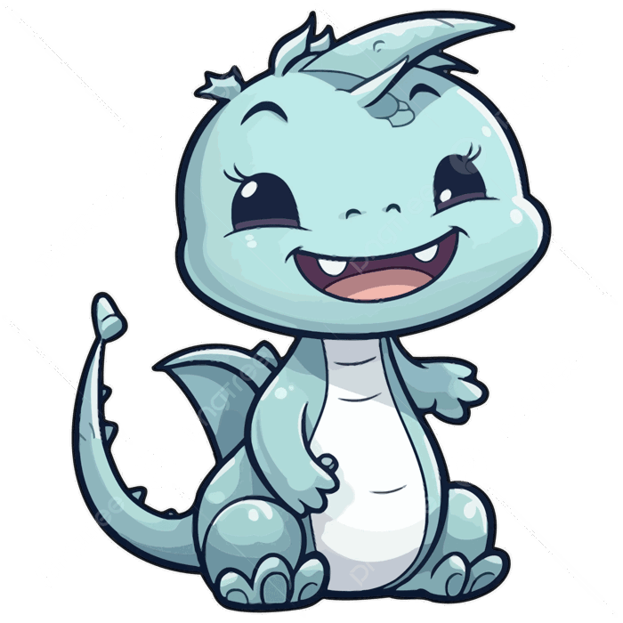 Hình ảnh Kawaii Chibi Rồng Xanh Cười Vector PNG , Rồng Chibi, Rồng Dễ  Thương, Rồng 3d PNG và Vector với nền trong suốt để tải xuống miễn phí