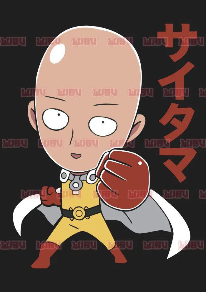 Áo thun Wibu One Punch Man Saitama S12