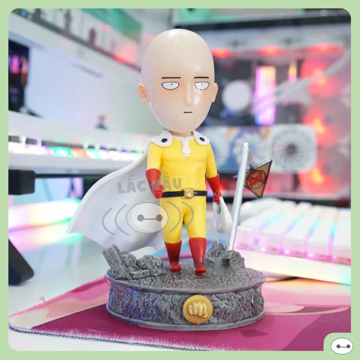 MÔ HÌNH SAITAMA CHIBI ĐI CHỢ 18CM