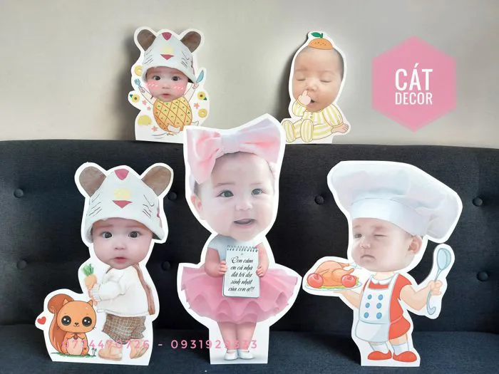 COMBO CHIBI SÓC - Cát Decor Trang trí Đà Nẵng
