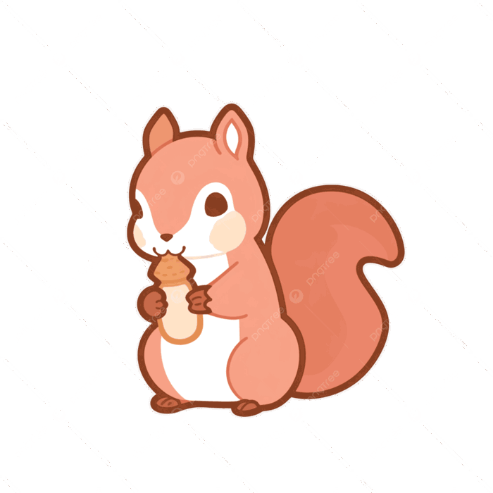 Hình ảnh Yếu Tố Hoạt Hình Sóc Dễ Thương ăn Hạt Vẽ Tay PNG , Clip Nghệ Thuật Sóc, Clipart ăn Uống, Một Con Sóc Dễ Thương PNG trong suốt và Vector