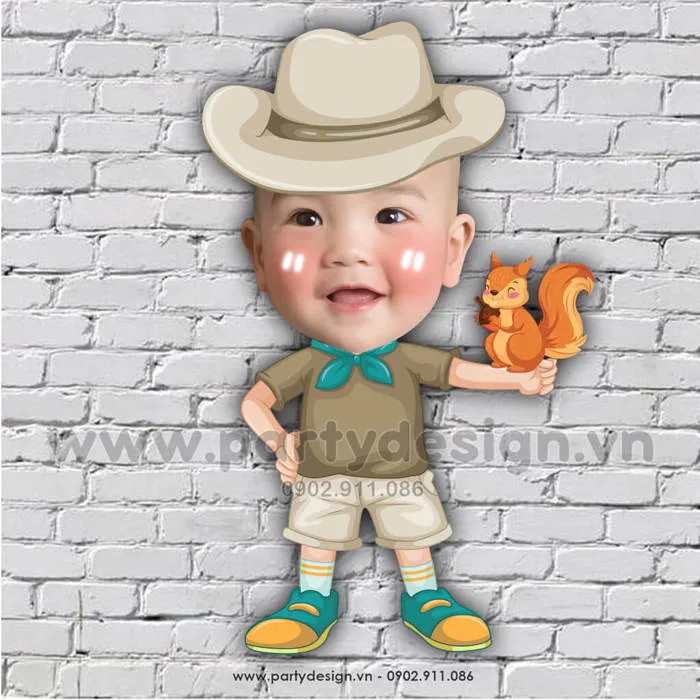 Chibi bé sóc - PartyStore.vn