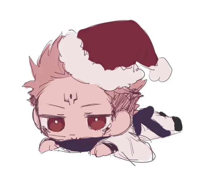 Bộ ảnh Sukuna chibi cực ngầu dành cho fan Jujutsu Kaisen