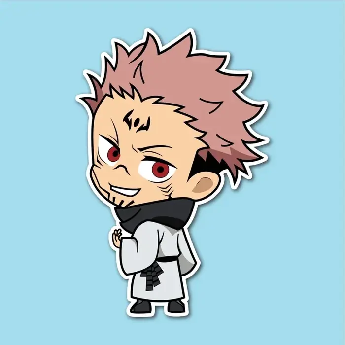 Ảnh Sukuna chibi siêu dễ thương cho fan Jujutsu Kaisen