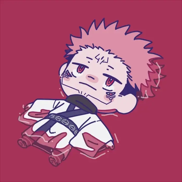Bộ ảnh Sukuna chibi cực ngầu dành cho fan Jujutsu Kaisen