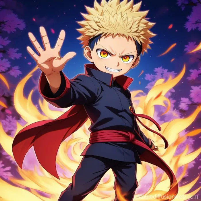 Chibi Sukuna from Jujutsu Kaisen | Stable Diffusion Trực tuyến