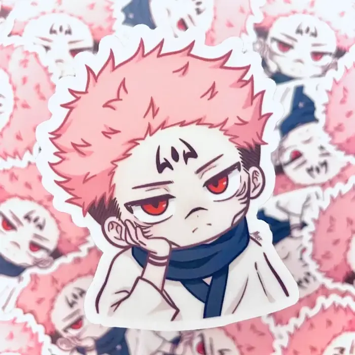 Ảnh Sukuna chibi siêu dễ thương cho fan Jujutsu Kaisen