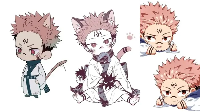 Bộ sưu tập hình ảnh Sukuna Chibi đẹp mê ly miễn phí