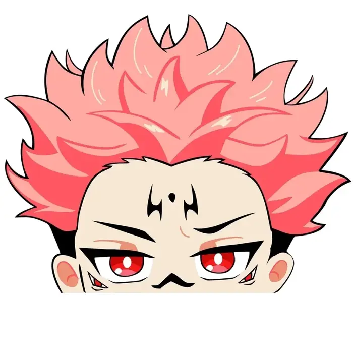 Bộ ảnh Sukuna chibi cực ngầu dành cho fan Jujutsu Kaisen
