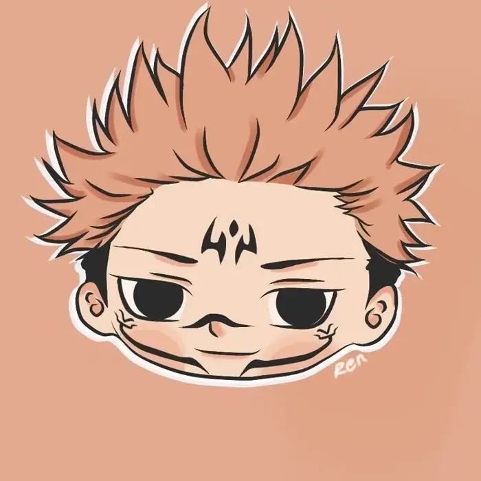 Ảnh Sukuna chibi siêu dễ thương cho fan Jujutsu Kaisen