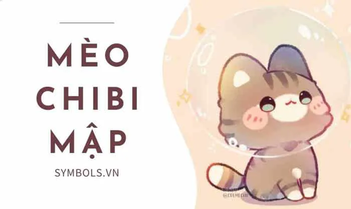 Mèo Chibi Mập: 121+ Hình Ảnh Cute Mèo Chibi Dễ Thương