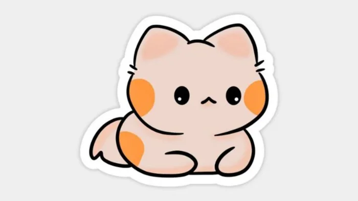 60+ Mẫu Sticker Mèo Cute, Hình Con Mèo Dễ Thương Chibi
