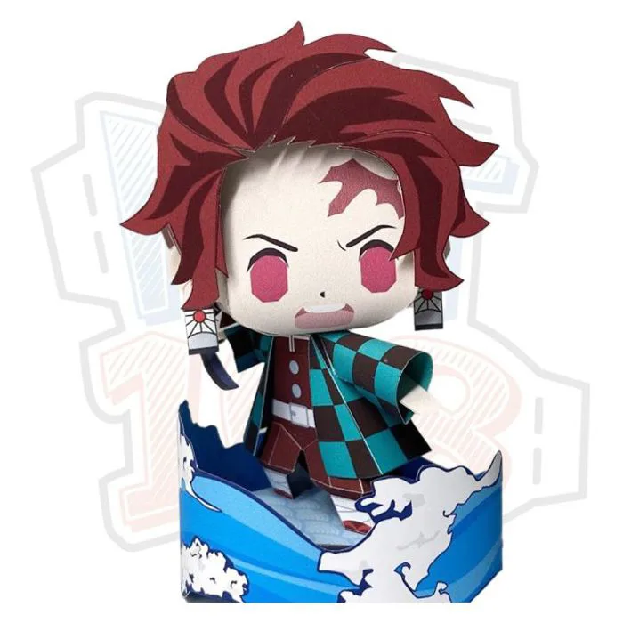 Mô hình giấy Anime Chibi Kamado Tanjirou ver 3 - Demon Slayer (Kimetsu no  Yaiba) | Lazada Việt Nam
