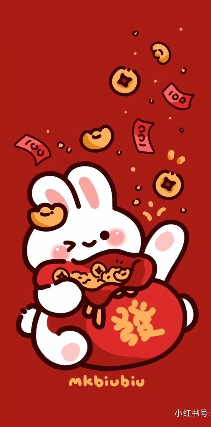 Bộ ảnh chibi Tết dễ thương mang không khí xuân rộn ràng